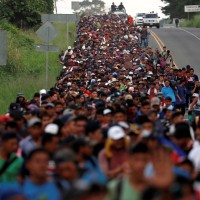 migranti, karavana migrantov