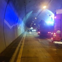 primorska avtocesta, predor, dekani, prometna nesreča 21. 11. 2018