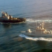 krim ukrajina rusija mornarici trčenje