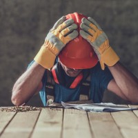 delavec, gradbenik, razočaranje, žalost (2)