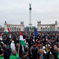budimpešta, protesti