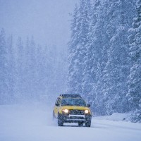 avtomobil, zima, sneg, kanada,