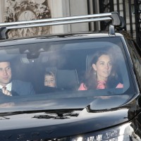 Kate Middleton ob prihodu v palačo