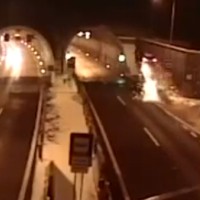 tunel, prometna nesreča