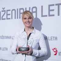 Inženirka leta 2018 Dora Domajnko, foto Andrej Križ