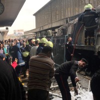vlak, eksplozija, kairo