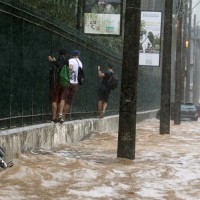 rio de janeiro, poplavljene ulice