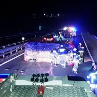 prometna nesreča, primorska avtocesta, Štampetov most