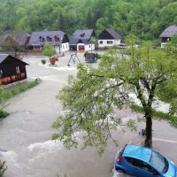 Neurje, poplave Hrvaške 13. 5. 2019