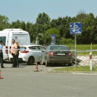 Hrvaška, avtocesta A3 Novska - Okučani, počivališče, nesreča