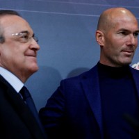 florentino perez zinedine zidane re