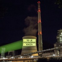 teš6, greenpeace slovenija, projekcija