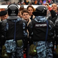 Protivladni protesti v Moskvi