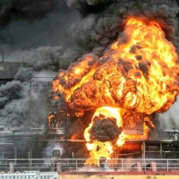 ulstan, tanker, eksplozija, Yonhap via REUTERS