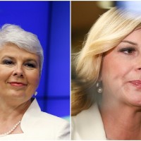 Jadranka Kosor in Kolinda Grabar-Kitarović