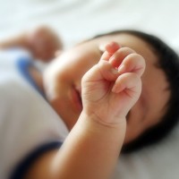 kitajski, aziatski dojenček