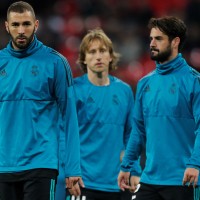 benzema modric isco re