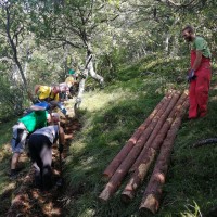 Obnova Rečiške planinske poti je bil za markaciste zahteven projekt