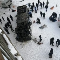 nesreča avtobusa v sibiriji