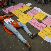 protest, kalkuta, nasilje nad ženskami