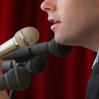 mikrofon, politik, govor