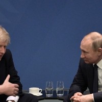 Boris Johnson, Vladimir Putin