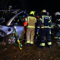 Šmarje - Sap 20. 2. 2020, prometna nesreča, zletel s ceste
