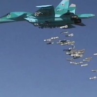 Suhoj Su-34, sirija, rusko letalo, rusko letalstvo, bombardiranje, hmejmim