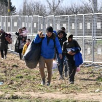 migranti, begunci, grško-turška meja