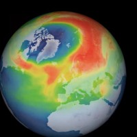 arktika, ozonska luknja