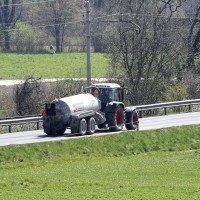 traktor, gnojevka