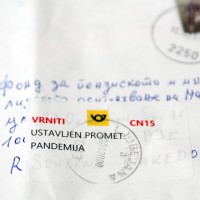 pošta, vrnjeno, pandemija