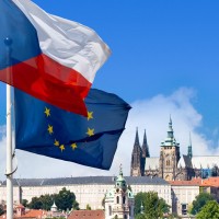 češka, evropska unija, praga, zastava