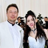 Elon Musk in Grimes