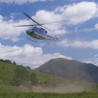 helikopter, reševanje, batognica