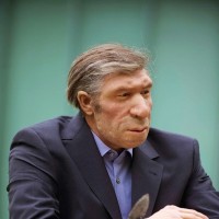 neandertalec, lutka, muzej, mettmann