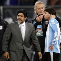 maradona messi