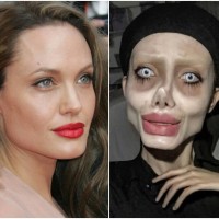 Angelina Jolie  Sahar Tabar