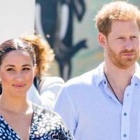 Princ Harry in Meghan Markle