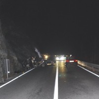 Prometna nesreča na Soški cesti 19012021