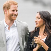 Meghan in Harry