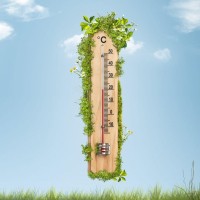termometer, sonce, pomlad