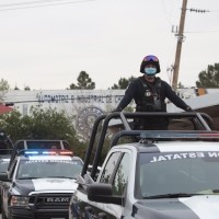 Mehiška policija, Juarez, Chihuahua