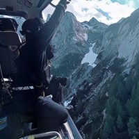gorski-reševalci, gorsko-reševanje, helikopter