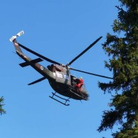 gorsko reševanje, helikopter
