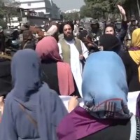 protest kabul zenske talibani