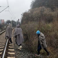 Migranti na poti iz BiH v Hrvaško