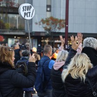 protest, pct, ljubljana