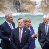 g20, mario draghi, boris johnson, angela merkel, emmanuel macron