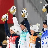 slovenija, skoki, zlata medalja, mešana ekipa
